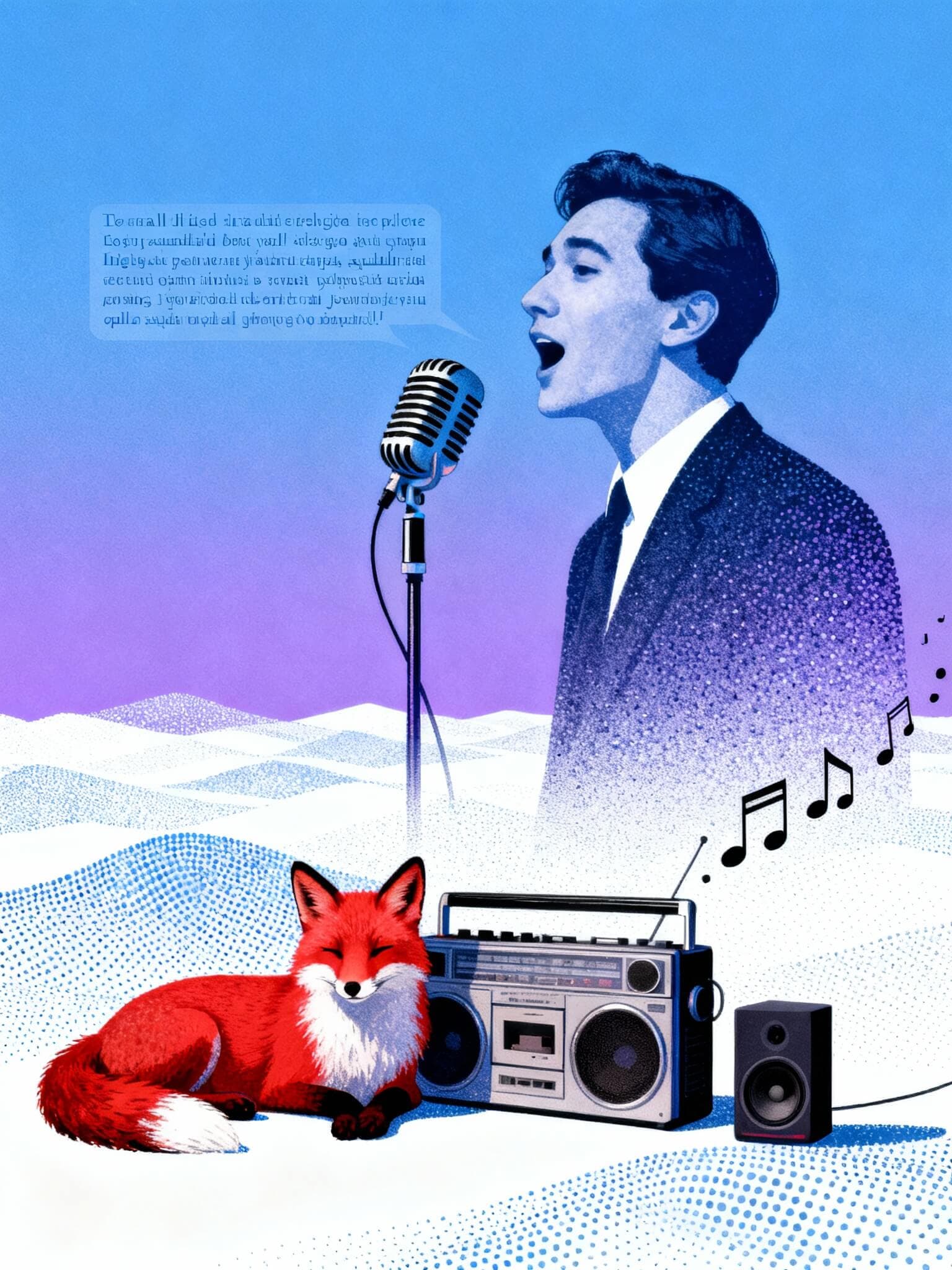 Default output example