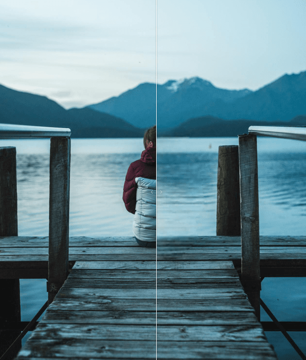 Default output example