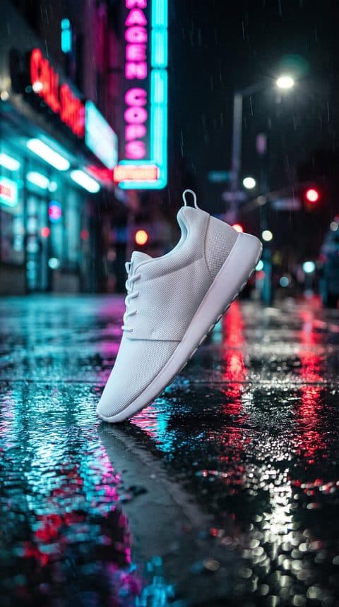 The sneaker photo that was animated