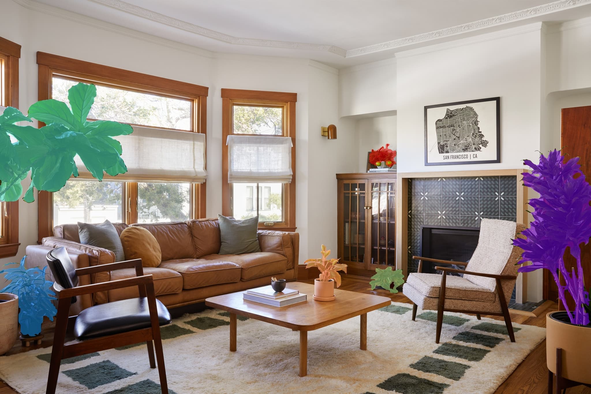 Default output example