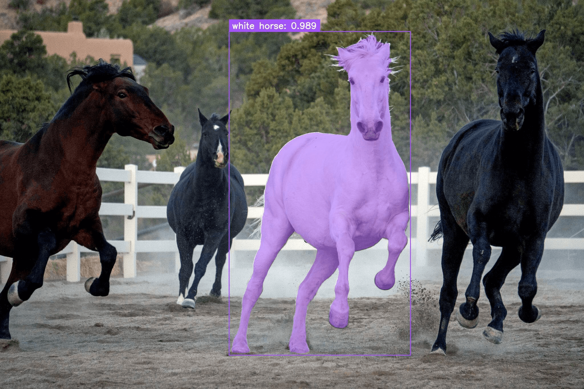 Default output example